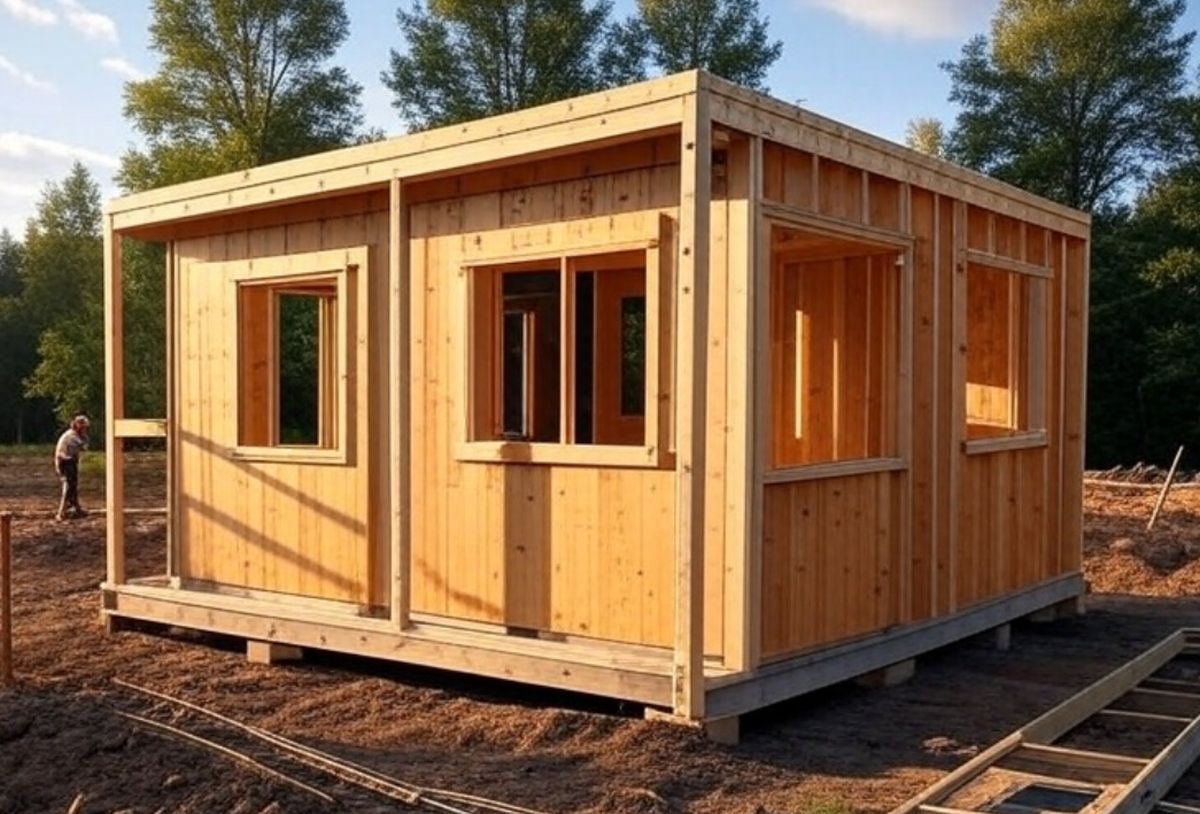 Location bâtiment modulaire bois pour ses travaux