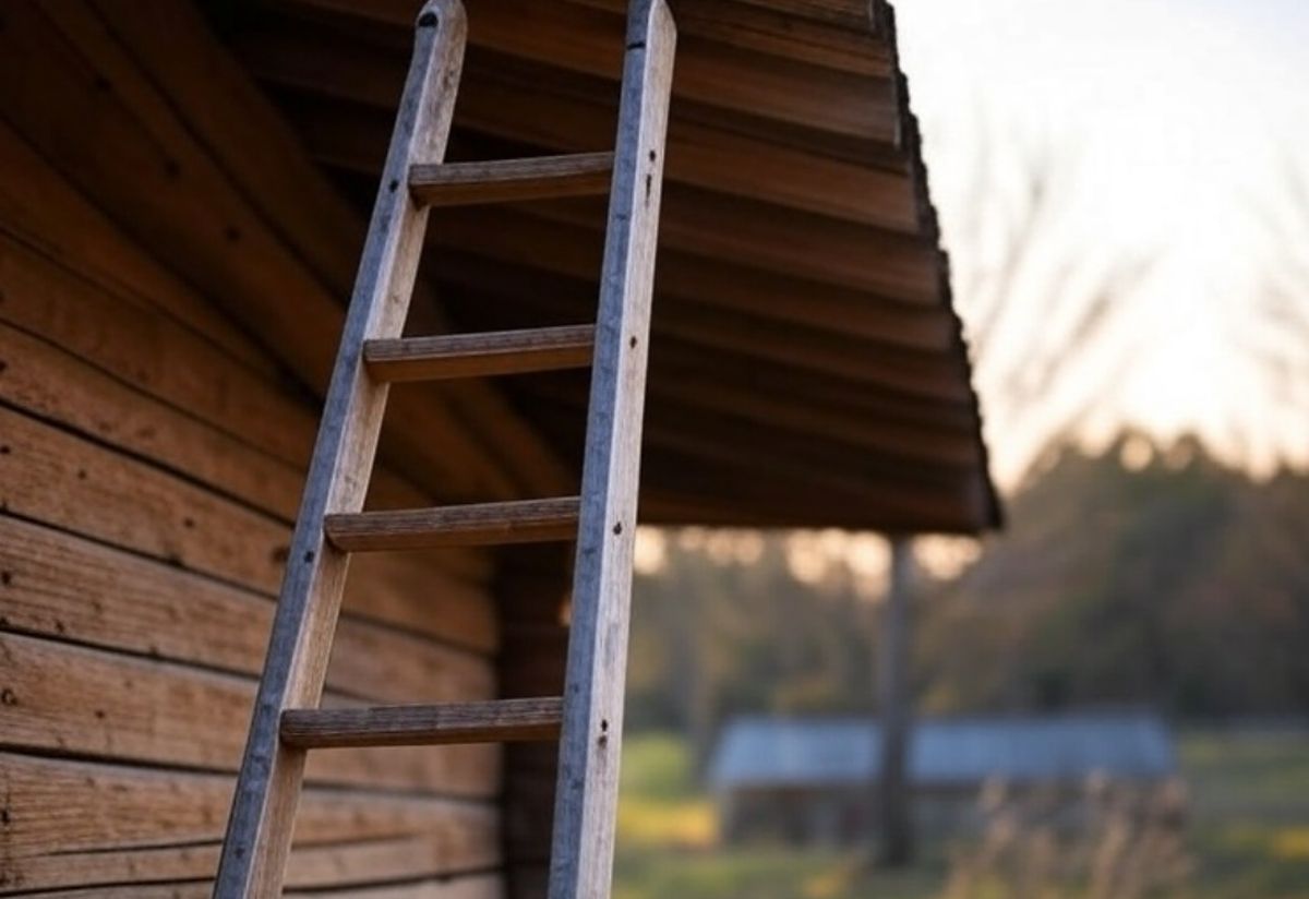 Prix échelle de toit en bois