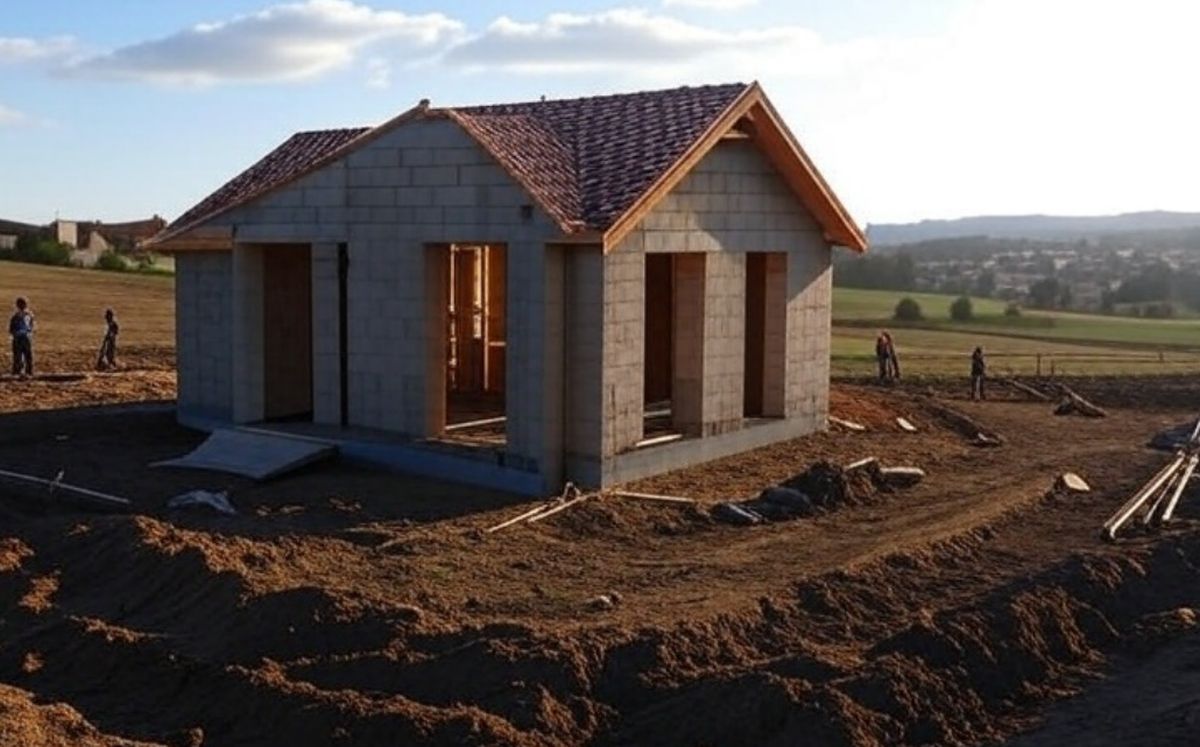 Coût du gros œuvre pour une maison de 100 m²