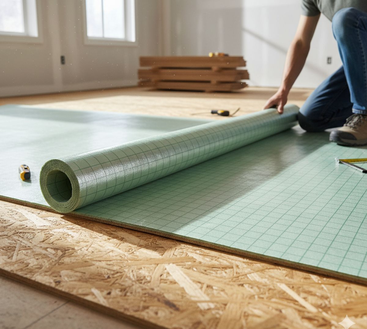 Sous-couche parquet osb