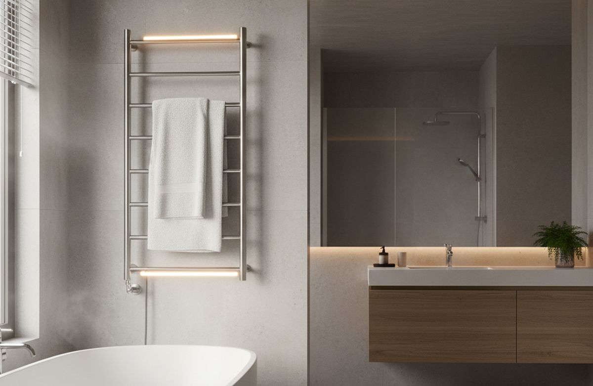 hauteur prise sèche serviette