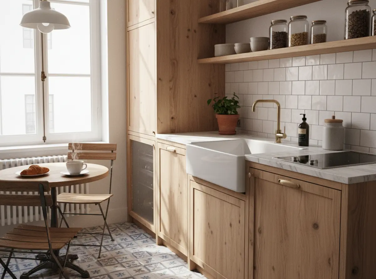 Aménagement petite cuisine 4m2 : solutions pour optimiser chaque recoin