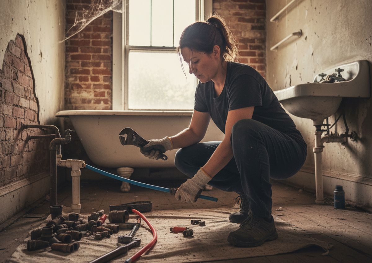 Comment rénover la plomberie d'une maison que l'on vient d'acheter