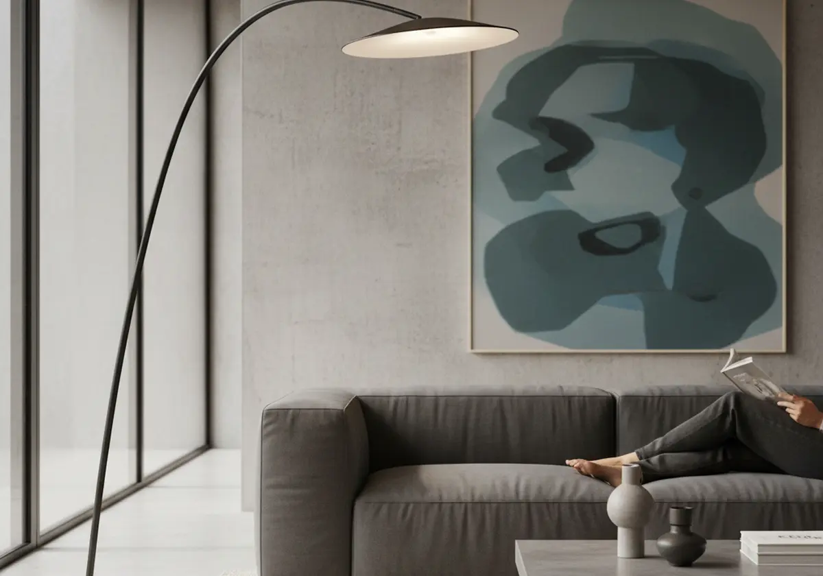 Lampadaire salon design moderne : idées et modèles pour transformer votre intérieur